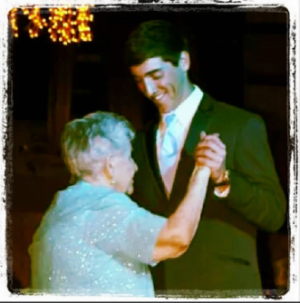 PROM WITH GREAT GRANDMOTHER