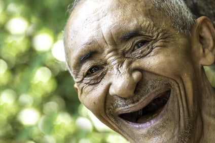 OLD MAN LAUGHING