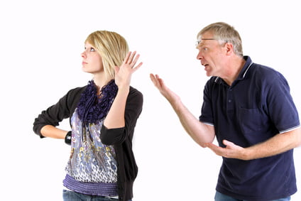 Father Daughter Argue