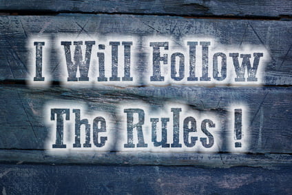 I Will Follow The Rules