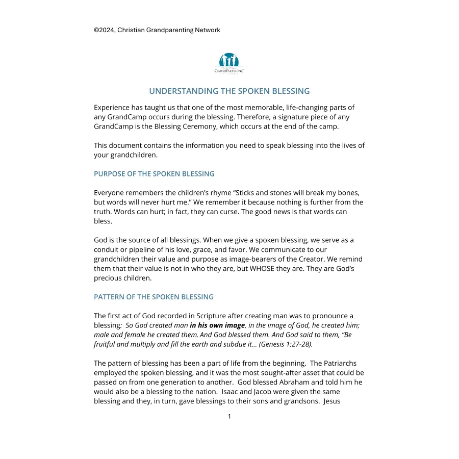 Do-It-Yourself (DIY) GrandCamp: Following Peter As He Follows Jesus - Image 2